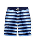 Boys Kailua BLUE US Ralph Polo Striped MULTI Lauren Trunk, 5 Swim
