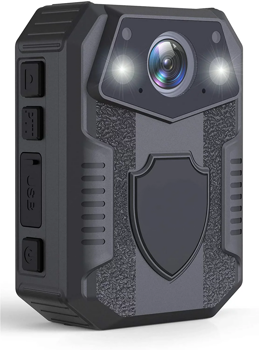 Police Camera Rechargeable Law Security 1920x1080p Recording, - Cam, Enforcement Wireless Body Waterproof Audio Detector Video PPBCM8 Mini Video Surveillance Vision, Motion HD Wearable - Night