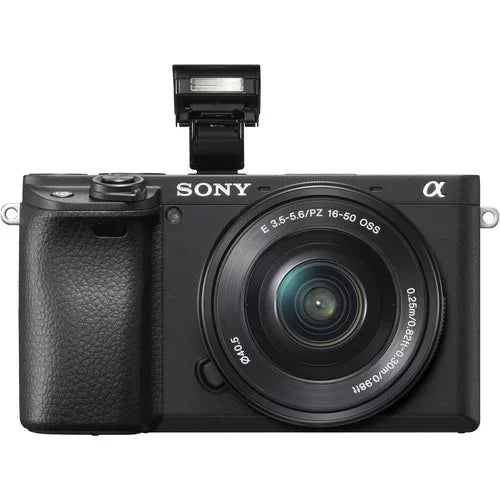 Pixi 16-50mm a6400 & Flip Video, Compact with Digital Essentials Camera Lens Focus, Camera: Auto 4K Mirrorless Interchangeable Real-Time Lens Sony Eye Kit Alpha APS-C + Screen