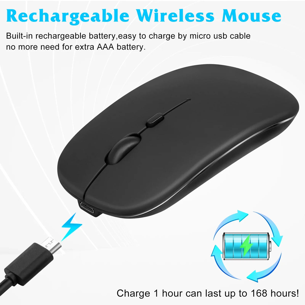 and 5G Pro Rechargeable Axon Combo Bluetooth Mouse Keyboard Mac/Tablet/iPad/PC/Laptop Bluetooth for All Ultra Black and Slim Keyboard - and Mouse Full-Size Ergonomic Enabled ZTE Onyx 30