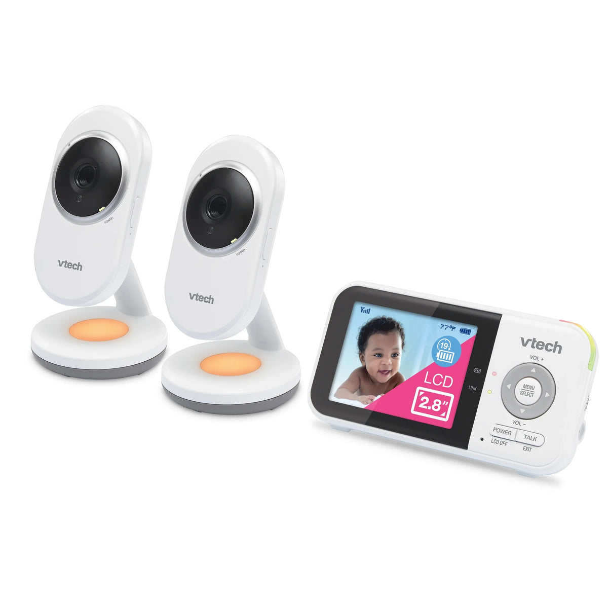 Camera with VM3254-2 High and 2.8" VTech Resolution 2 Parent Fixed Unit Cameras
