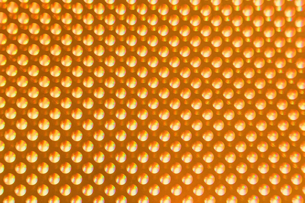 Permanent-Holographic Vinyl, Premium Bubbles Cricut Tangerine