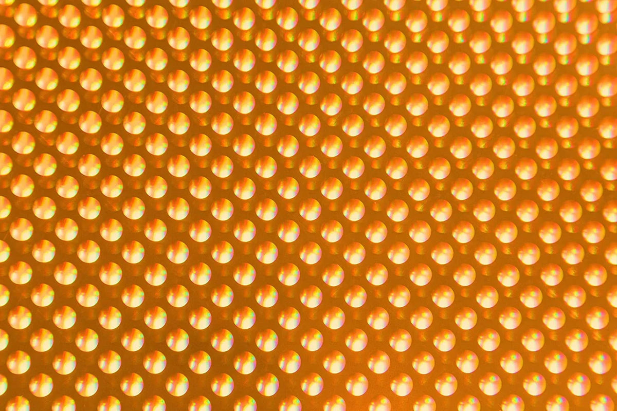 Permanent-Holographic Vinyl, Premium Bubbles Cricut Tangerine