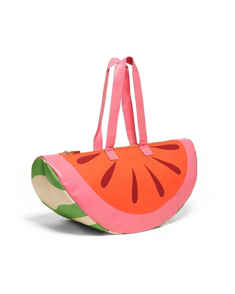 Beach Cooler Straps, ban.do Super Cute Portable for Watermelon Picnics Sided 2.0 Cooler Chill Shoulder or Days, Bag Bag, Insulated Cooler, Soft with