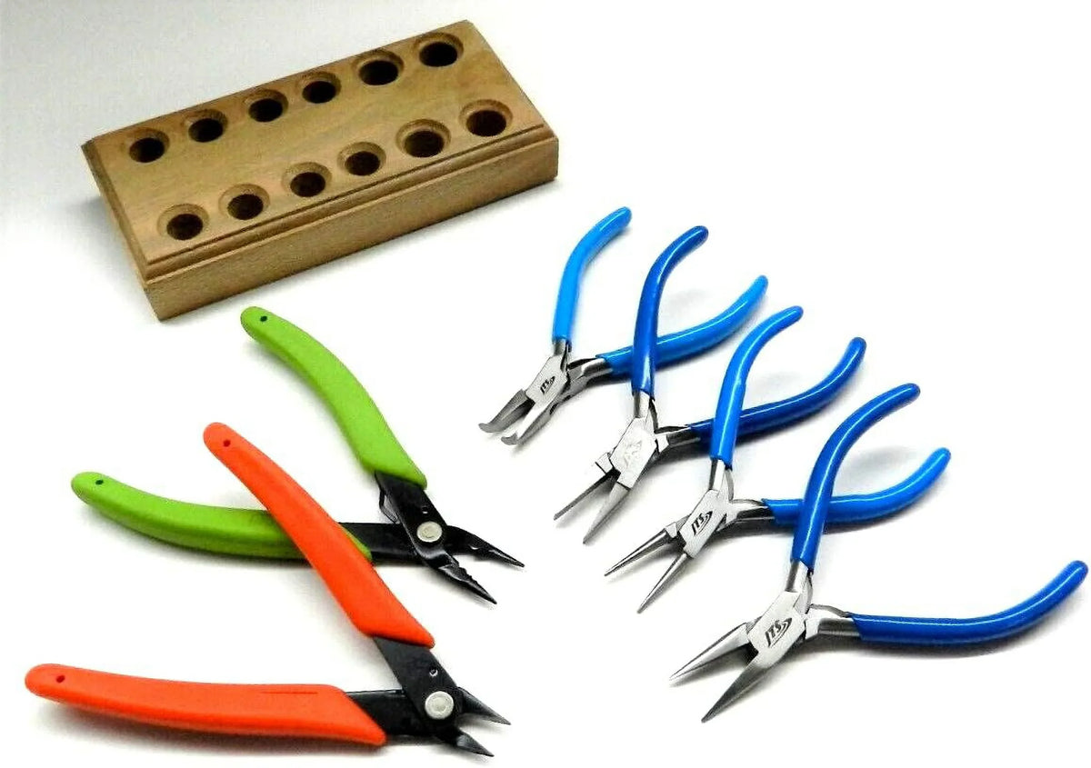 4 Wire Tool Pliers Jewelry Bead Of Kit Set Work Xuron 6 410, Making – Wrapping 494,