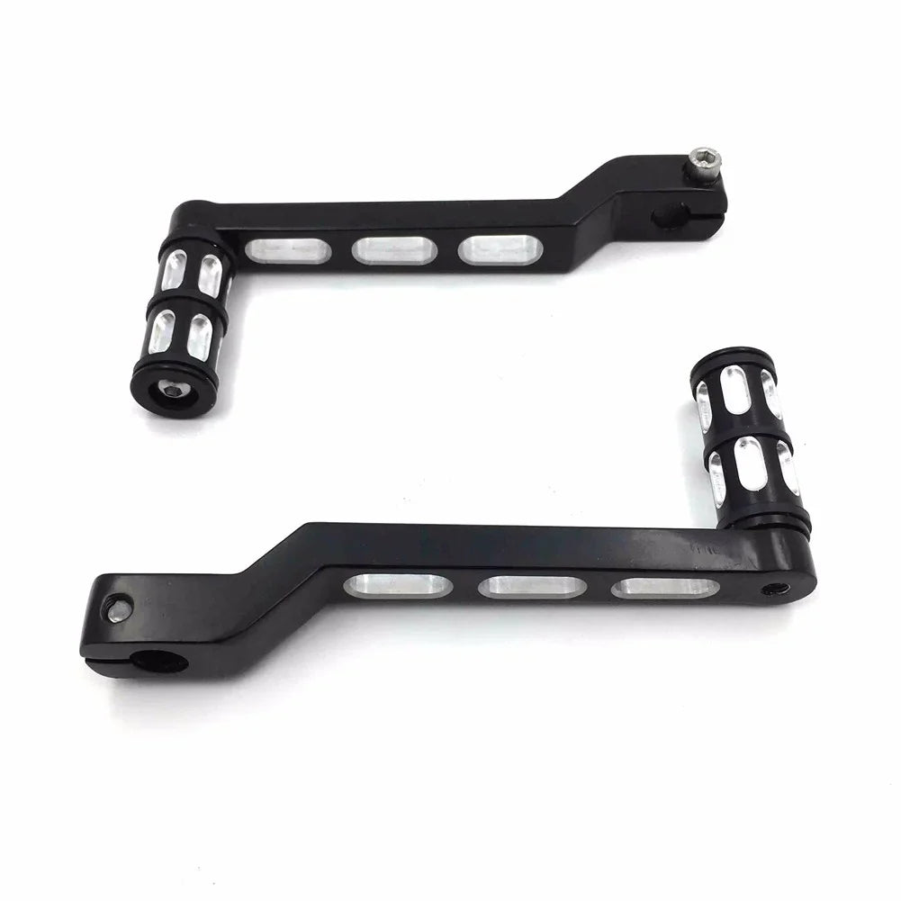 Heel Black 009A- Style Motorcycle Aluminum Shift Harley 1988 Electra and Shift Davidson HTT- Glide Shifter Levers/Gear For Pegs Toe Pedal Levers later w/