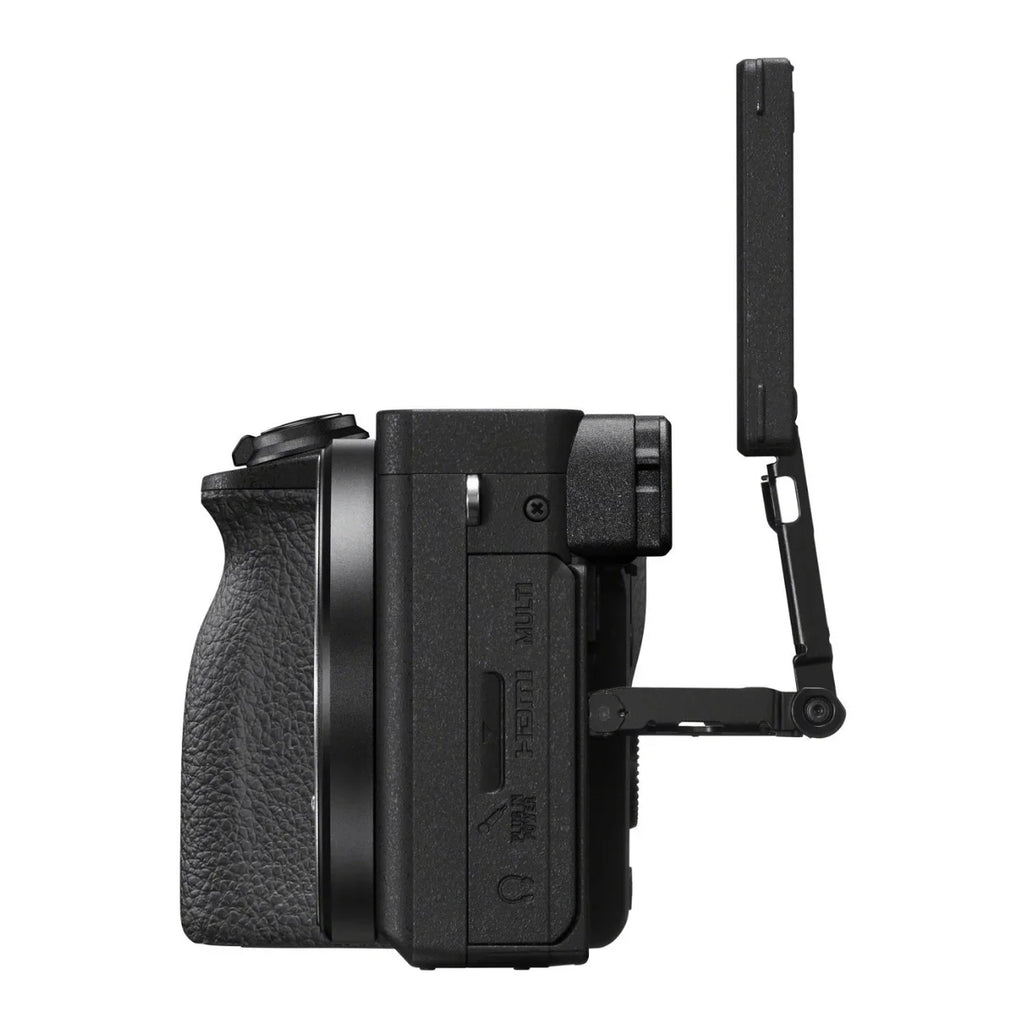 Accessories Camera Only) Mirrorless Sony with (Body Alpha Bundle APS-C a6600