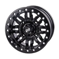 2021-2022 4/137 Can-Am Wheel Tusk Pro 2.0 + Beadlock Limited 14x7 Matte Defender HD10 For Nebo 5.0 Black