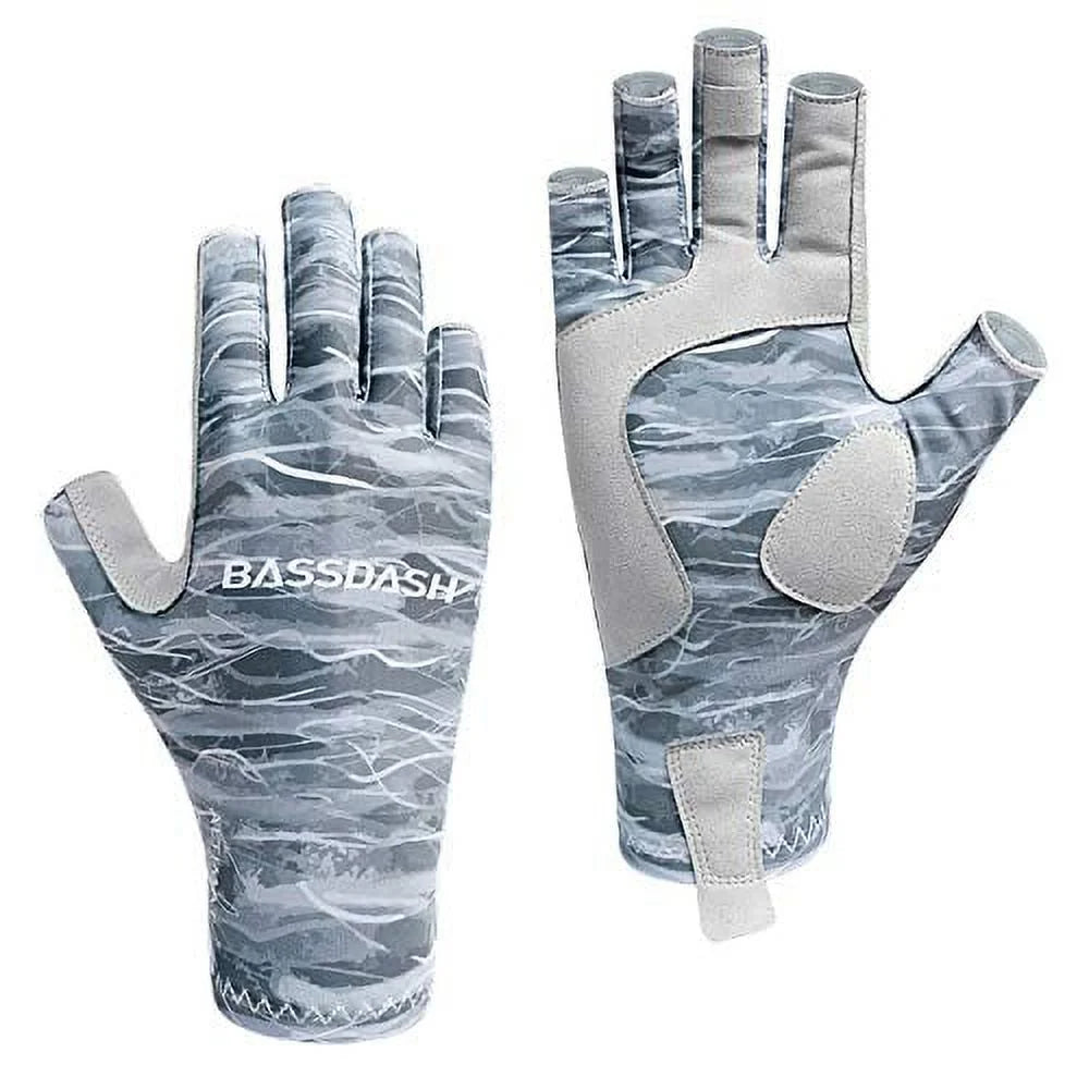 Paddling UPF Protection Hunting Kayaking Sun Gloves Gloves Men���s Training UV Fingerless Hiking Cycling for 50+ ALTIMATE Driving Women���s Shooting BASSDASH Fishing