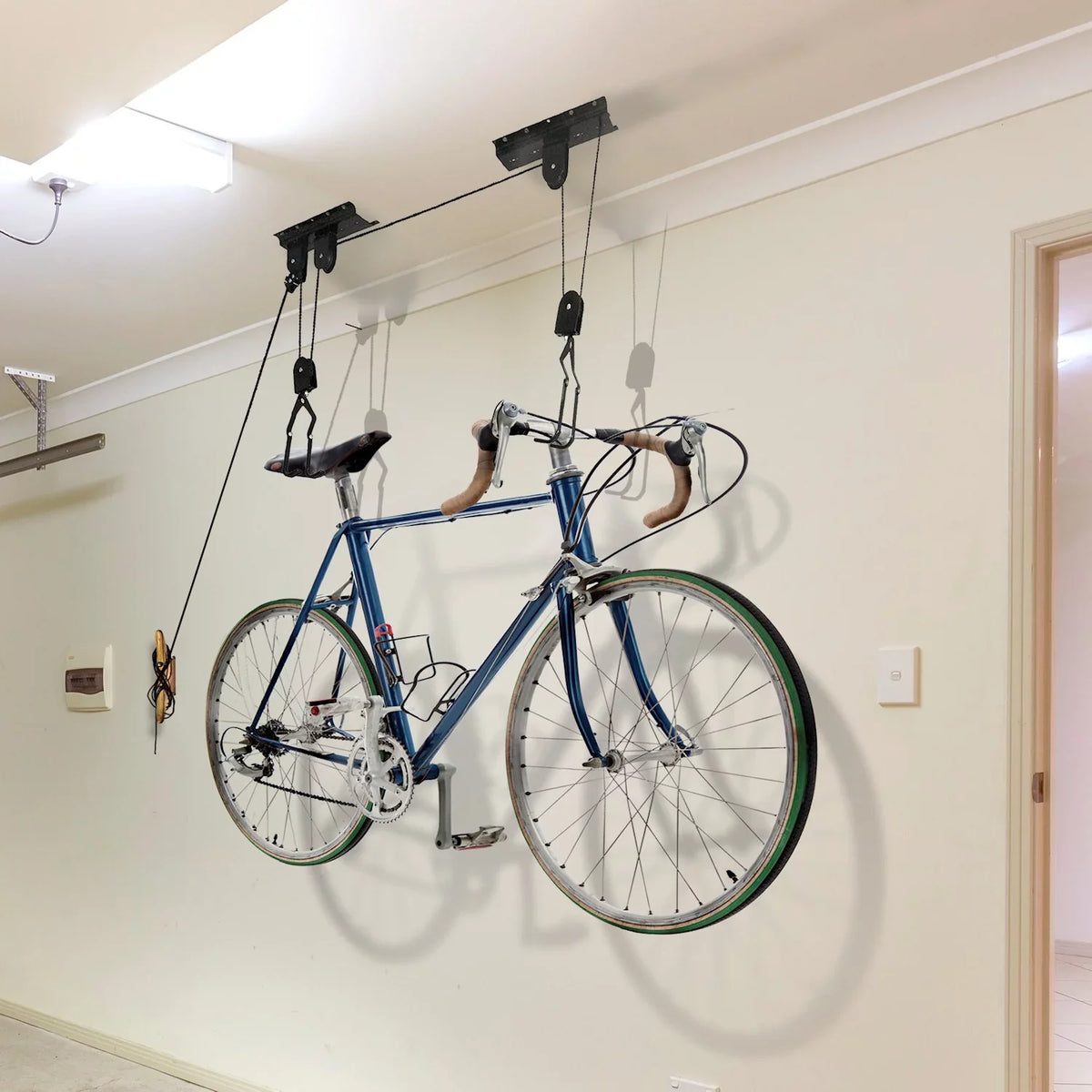 Of for Mount Lbs for System Hangers Ceiling Pulley Garage Bike TOOLS GREAT Bike Limit, Bike WORKING Set Storage Garage Storage, 55 2 Hoist