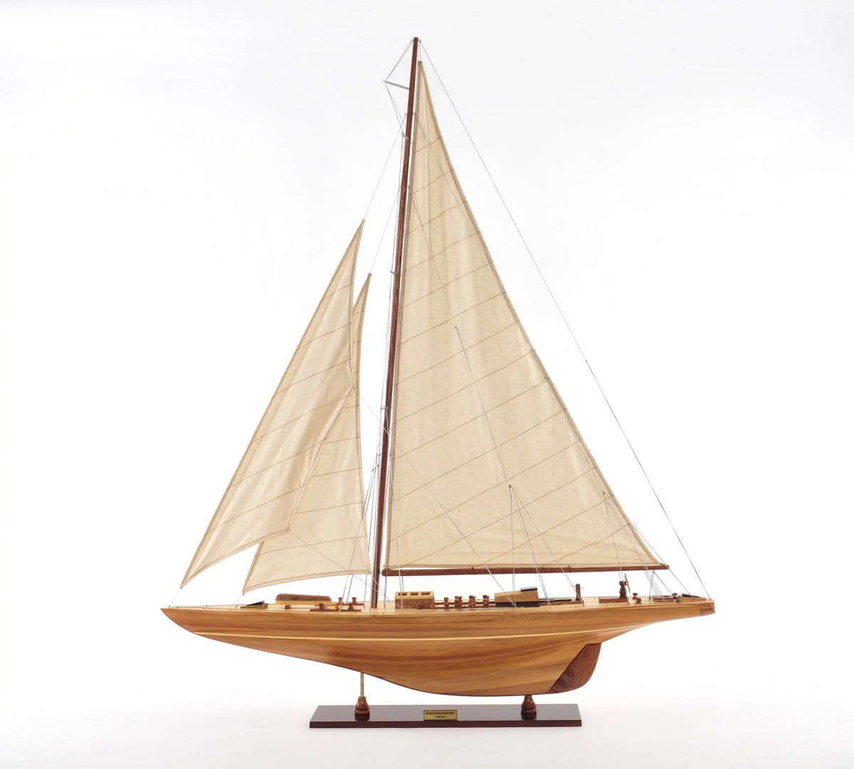 Veronese Old 40 by Xoticbrands Model Display Boat Endeavour Handicraft - Modern