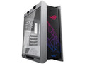 ASUS and Tempered White Helios ROG Radiator Case Strix Sync GX601 Support Frame, RGB for ATX/ with Mid-Tower 420mm Aura EATX Glass, Computer GPU Aluminum Braces, Edition Motherboards