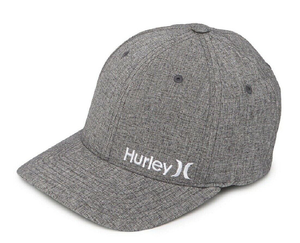 Textures Hurley Corp (Small/Medium, Fit Men's Cap Flex Light Hat Grey)