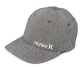 Textures Hurley Corp (Small/Medium, Fit Men's Cap Flex Light Hat Grey)