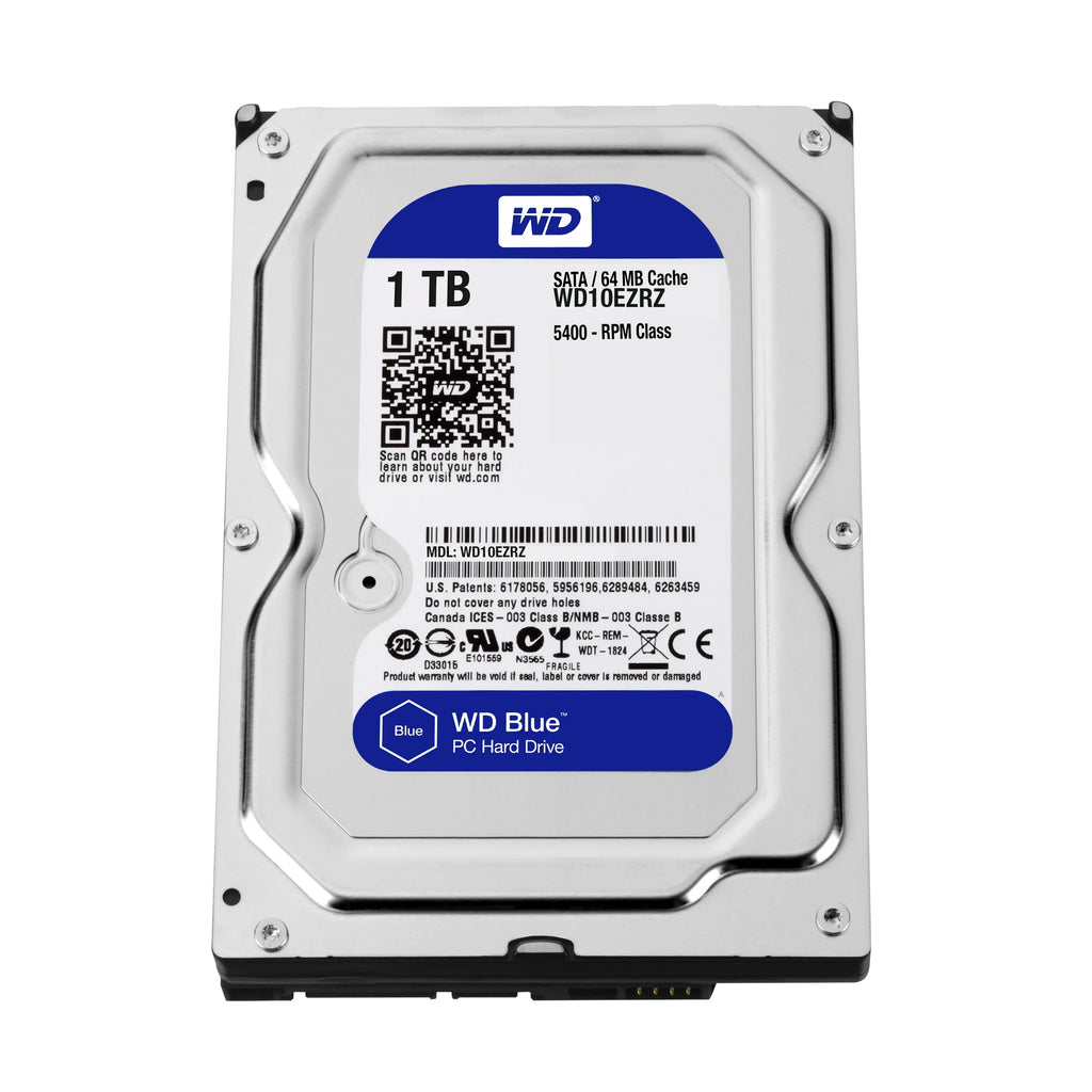 Drive Hard WD10EZRZ MB RPM 64 3.5-inch Buffer Gb/s 1TB 6 Blue WD SATA 5400