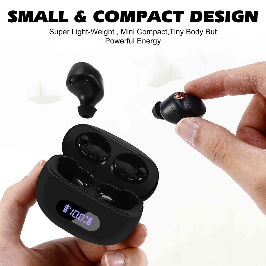 '+ Bass Note Resistance, IPX5 with Connection, K10 Bluetooth Wireless 5.2 Water Connect, Charging Dual Black, Bluetooth Boost True UrbanX Earbuds Balanced, Lenovo Case, Compatible