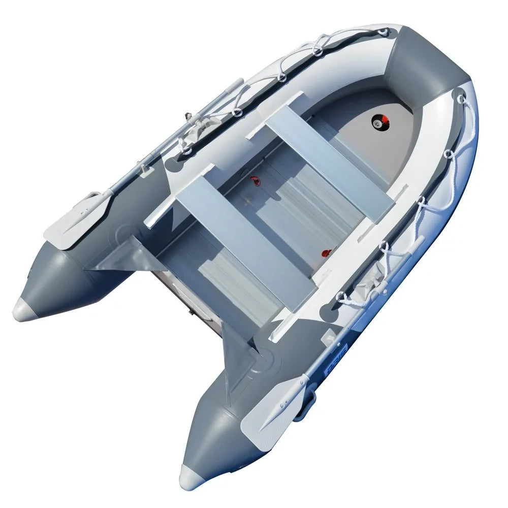 Raft Boat Dinghy floor Aluminum BRIS with Inflatable 9.8 Ft. Tender