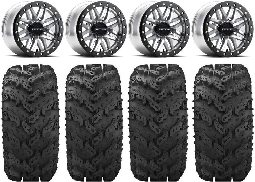 Mh Reptile Raceline FXT Wheels 30" Pro Bdlk 14" Mule Tires Ryno Kawasaki