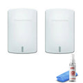(C7189R1004/U) Indoor Cleaner LCD Thermostats and White Wireless Sensor for Prestige Artic 2-Pack Honeywell + - Link Red