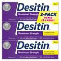 Diaper Oz. Oxide Zinc PACK 4 - Desitin 6 Rush Maximum Strength each Paste