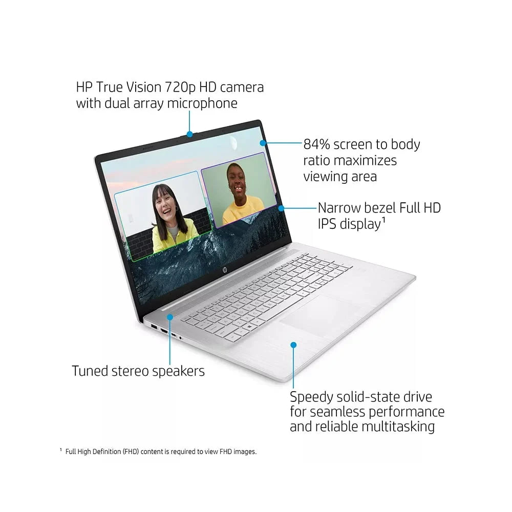 RAM, Keyboard, Audio, FHD Computer, HD PCIe Core OS, 11th Intel IPS Xe Iris Laptop Silver, 17.3" Card 1TB Webcam, Backlit Intel 2021 Generation 32GB HD 32GB Windows USB Graphics, HP SSD, i7-1165G7,