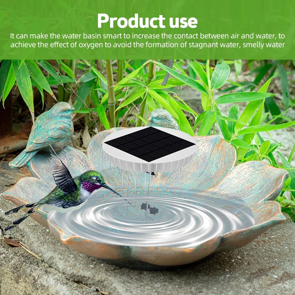 Water Solar 1500mAh Brushless for Bird Backup Motor Battery, Maker, Walmeck Wiggler Bath, 3.7V