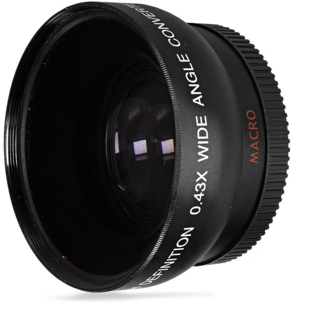 Kit DMC-G7H Lumix Lens For & Lens (58mm Wide Panasonic 2-Pc Angle Size Telephoto Set Hi-Def Compatible)