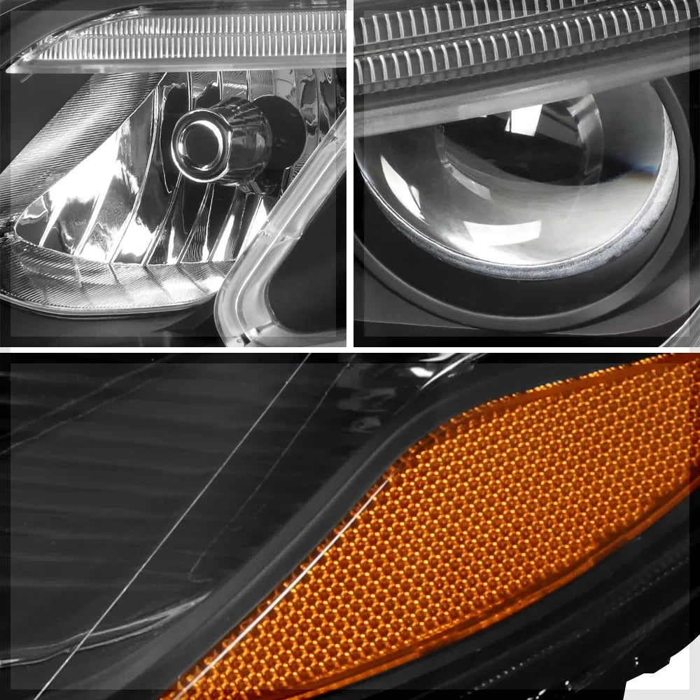 for Projector Housing Black Headlight Amber 14-15 Reflector EX/SX Sorento Kia