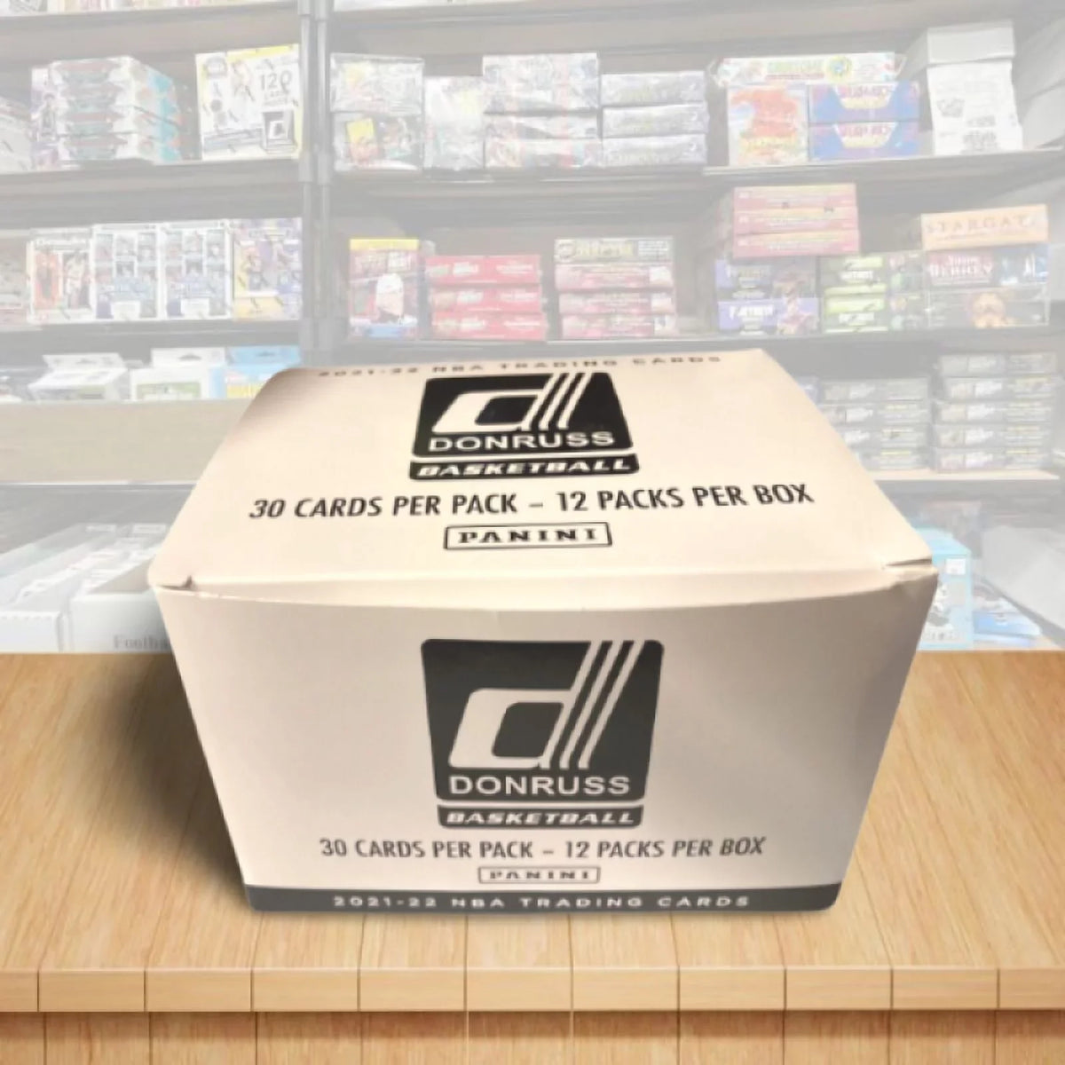 Cards Packs 2021-22 Trading Cello Packs Fat 12 Pack Basketball Box - Panini - Donruss Collectables 30 Card -