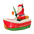 ft. Fishing Inflatable 5 Santa